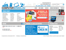Tablet Screenshot of computerwinkel.eu